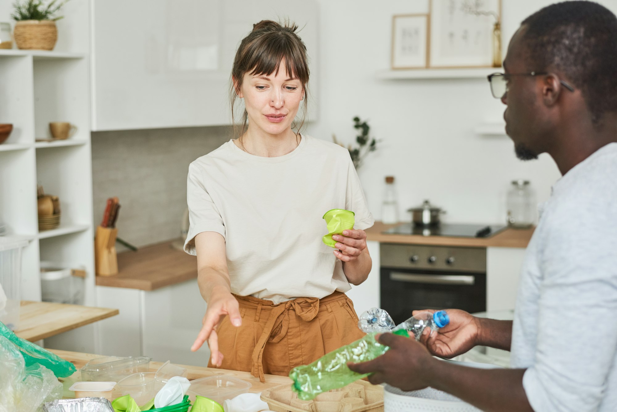 Recycling the garbage at home